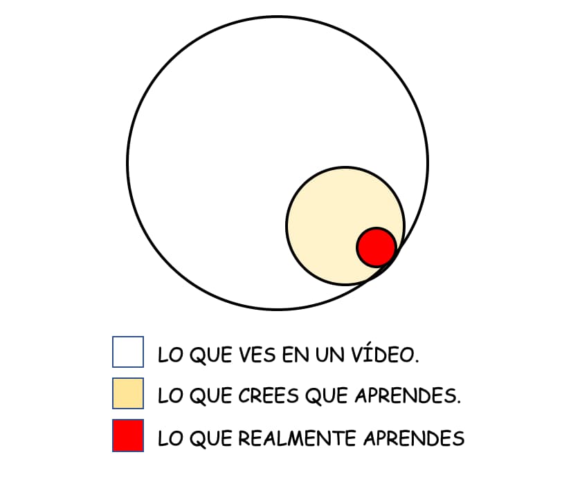 Lo que crees que aprendes
