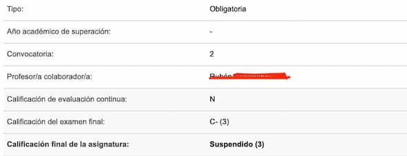 Suspenso asig bases