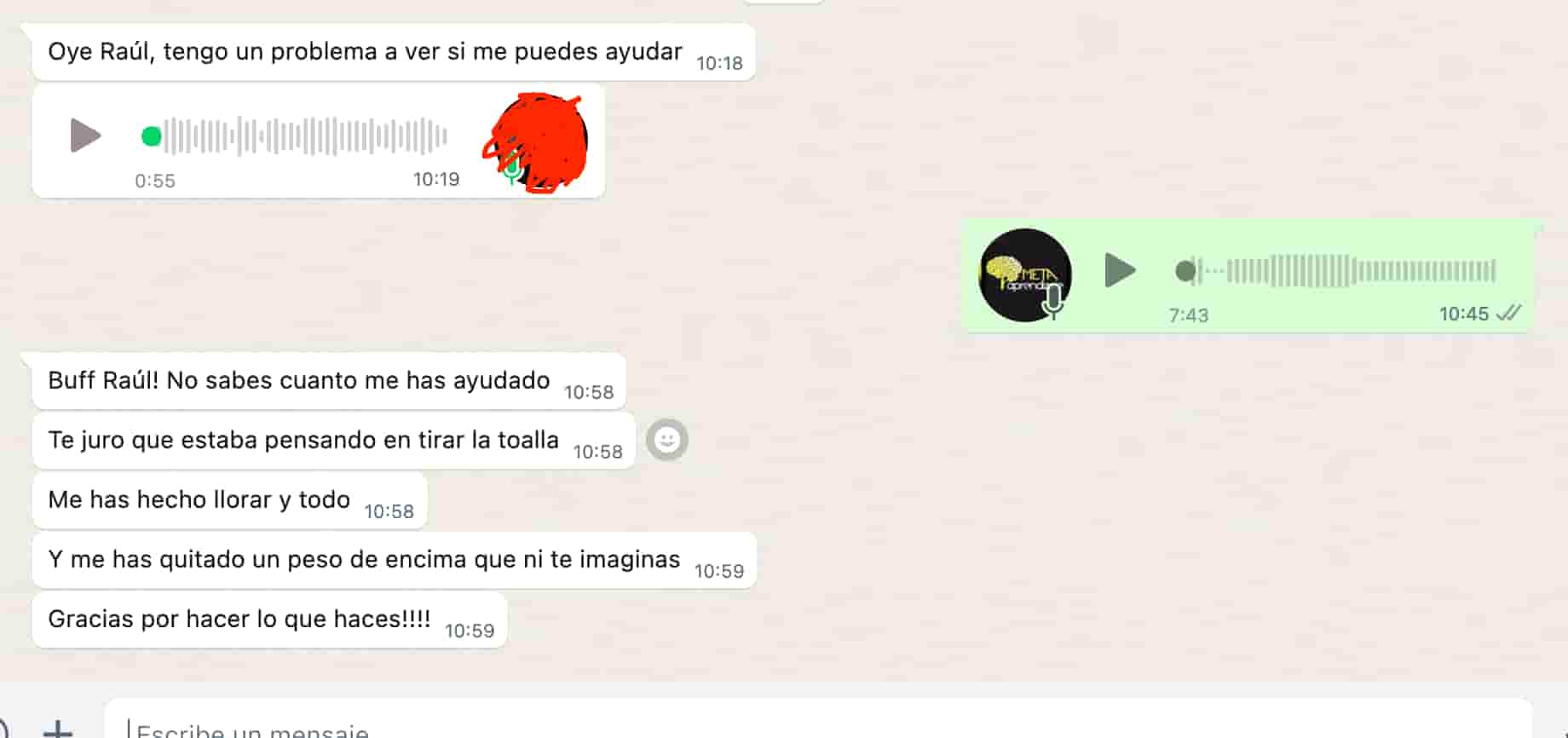 Pili mensaje