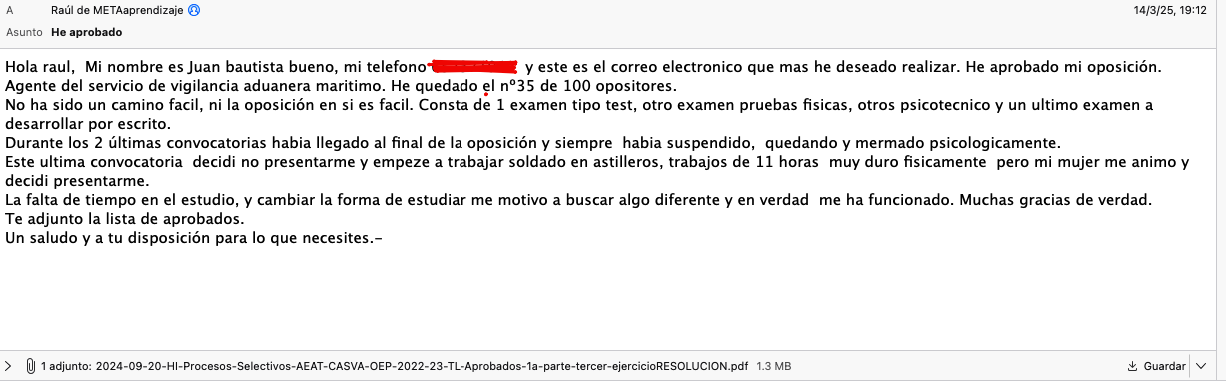 Juan Bautista correo boe